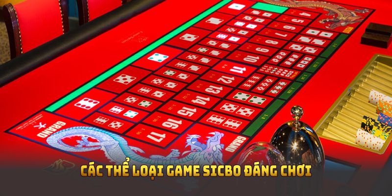 Các thể loại game Sicbo đáng chơi nhất có tại F168