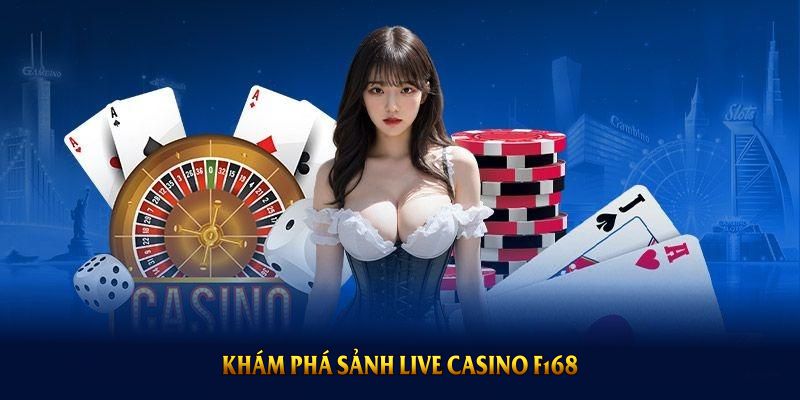 Khám phá sảnh live casino F168 với các thông tin thú vị